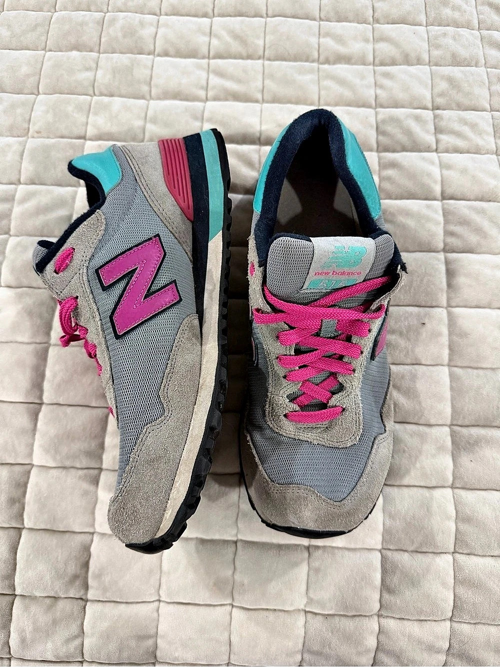 New Balance 515 Women's Sneakers Gray & Pink US 11